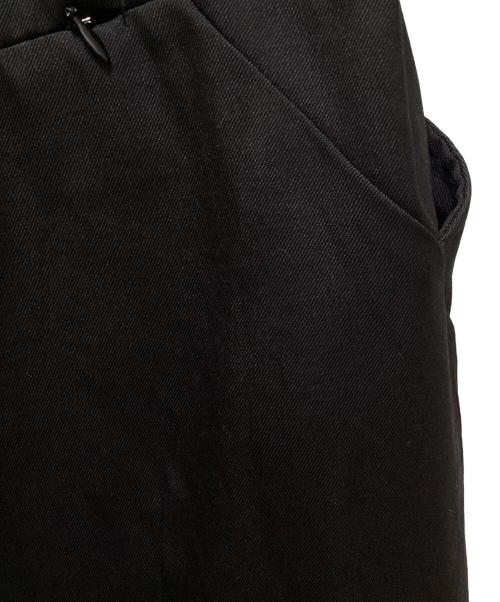 FUMITO GANRYU（フミトガンリュウ）FUMITO GANRYU (フミトガンリュウ) 3Dカット イージー テーパードパンツ ブラック サイズ:2の古着・服飾アイテム