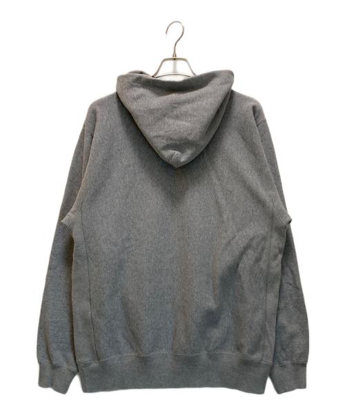 HUMAN MADE（ヒューマンメイド）HUMAN MADE (ヒューマンメイド) ロゴプリントパーカー グレー サイズ:XXLの古着・服飾アイテム