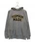 HUMAN MADE（ヒューマンメイド）の古着「ロゴプリントパーカー」｜グレー