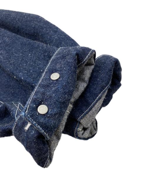 HUMAN MADE（ヒューマンメイド）HUMAN MADE (ヒューマンメイド) バックロゴデニムカバーオールジャケット インディゴ サイズ:XLの古着・服飾アイテム