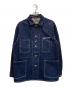 HUMAN MADE（ヒューマンメイド）の古着「バックロゴデニムカバーオールジャケット」｜インディゴ