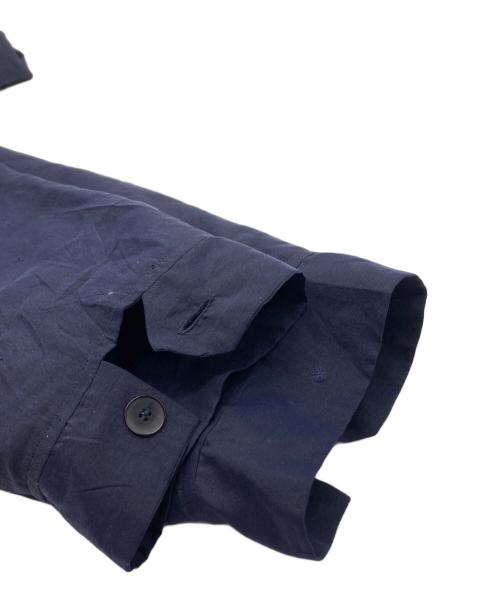 COMOLI（コモリ）COMOLI (コモリ) シルク＊ステッチ スイングトップ ネイビー サイズ:3の古着・服飾アイテム