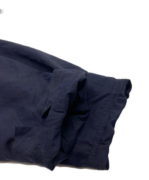 COMOLI（コモリ）COMOLI (コモリ) シルク＊ステッチ スイングトップ ネイビー サイズ:3の古着・服飾アイテム