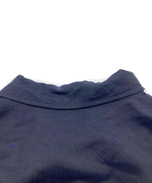 COMOLI（コモリ）COMOLI (コモリ) シルク＊ステッチ スイングトップ ネイビー サイズ:3の古着・服飾アイテム