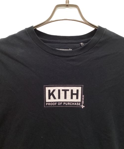 KITH TREATS（キストリーツ）KITH TREATS (キストリーツ) プリントTシャツ ブラック サイズ:XSの古着・服飾アイテム