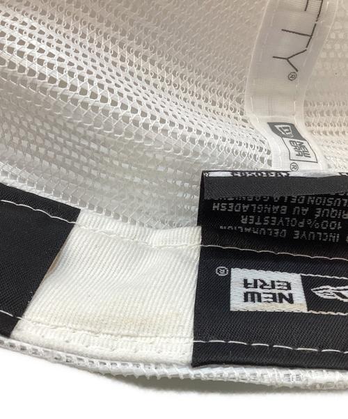 New Era（ニューエラ）New Era (ニューエラ) Supreme (シュプリーム) ボックスロゴメッシュキャップ ホワイトの古着・服飾アイテム