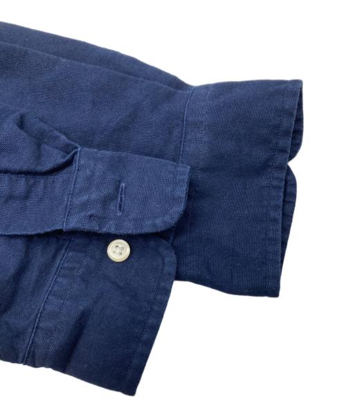 RALPH LAUREN（ラルフローレン）RALPH LAUREN (ラルフローレン) ポニーランダム刺繍ボタンダウンシャツ ネイビー サイズ:Sの古着・服飾アイテム