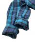 中古・古着 L.L.Bean (エルエルビーン) ヴィンテージレギュラーカラーチェックシャツ ブルー×ブラック サイズ:M：5000円