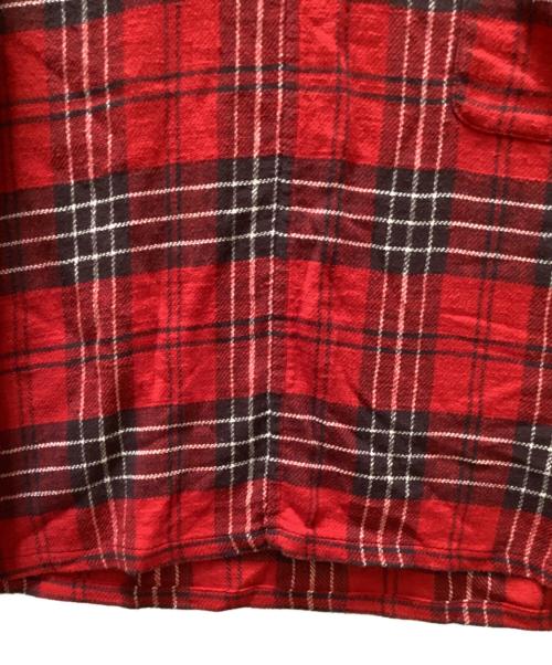 45rpm&（フォーティファイブアールピーエムアンド）45rpm& (フォーティファイブアールピーエムアンド) スキッパーチェックネルシャツ レッド サイズ:1の古着・服飾アイテム