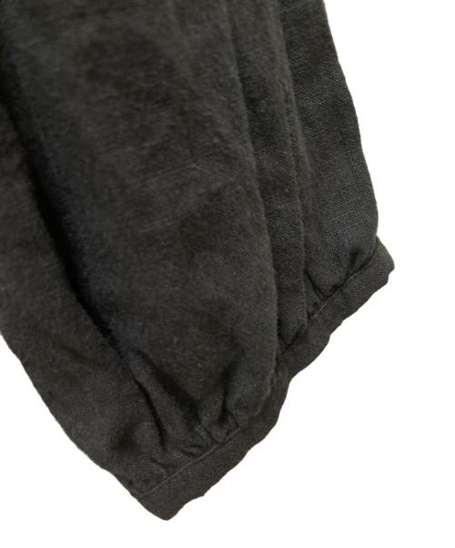 ina（イナ）ina (イナ) 胸切替ギャザーパフスリーブプルオーバー グレー サイズ:Freeの古着・服飾アイテム