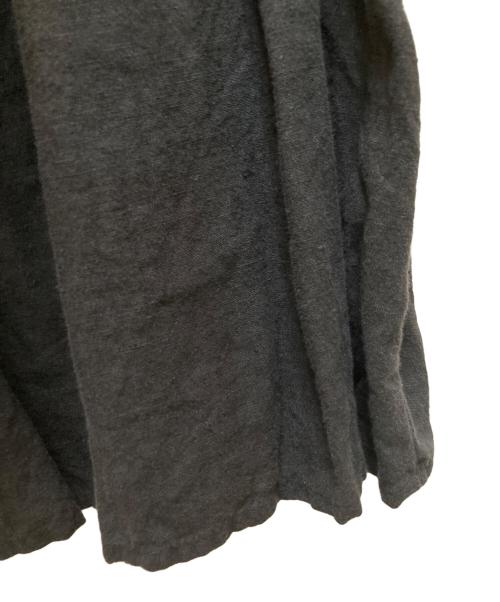 ina（イナ）ina (イナ) 胸切替ギャザーパフスリーブプルオーバー グレー サイズ:Freeの古着・服飾アイテム