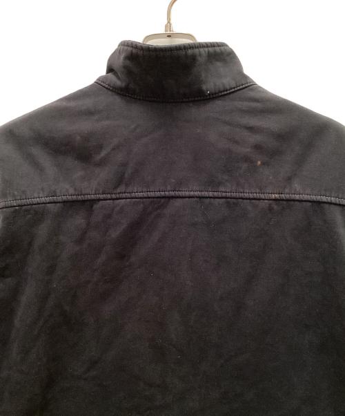 TOUGH DUCK（タフダック）TOUGH DUCK (タフダック) ダック地 ジップアップワークジャケット ブラック サイズ:Ⅼの古着・服飾アイテム