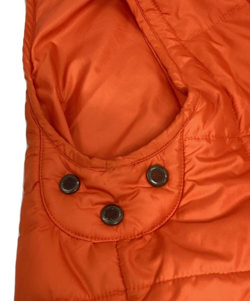 POLO RALPH LAUREN（ポロ・ラルフローレン）POLO RALPH LAUREN (ポロ・ラルフローレン) 中綿刺繍ベスト オレンジ サイズ:XLの古着・服飾アイテム