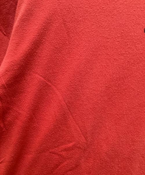 POLO SPORT（ポロスポーツ）POLO SPORT (ポロスポーツ) ヴィンテージリバーシブルプリントTシャツ ブラウン×レッド サイズ:Lの古着・服飾アイテム