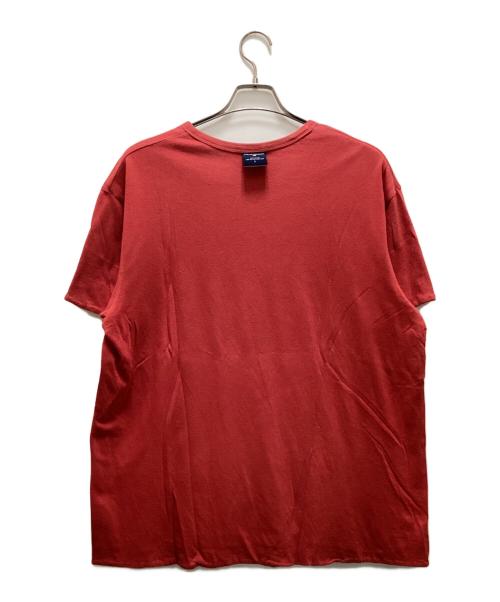 POLO SPORT（ポロスポーツ）POLO SPORT (ポロスポーツ) ヴィンテージリバーシブルプリントTシャツ ブラウン×レッド サイズ:Lの古着・服飾アイテム