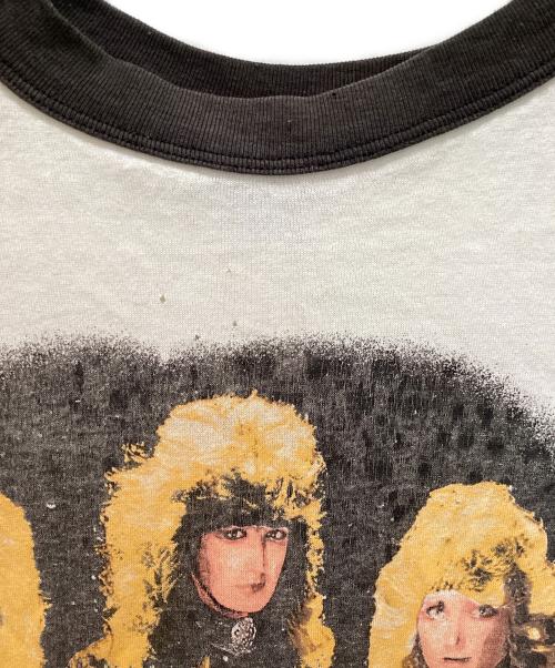 Spring Ford（スプリング フォード）Spring Ford (スプリング フォード) ヴィンテージ ラグランバンドツアーTシャツ ホワイト×ブラック サイズ:XLの古着・服飾アイテム