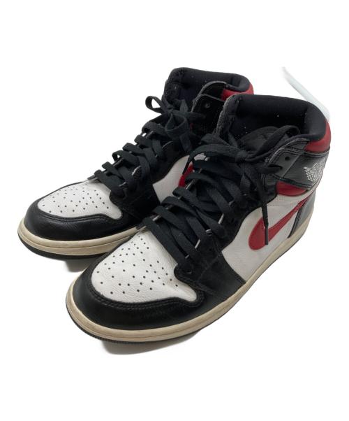 NIKE（ナイキ）NIKE (ナイキ) エアジョーダン1 レトロ ハイ OG ブラック サイズ:27の古着・服飾アイテム