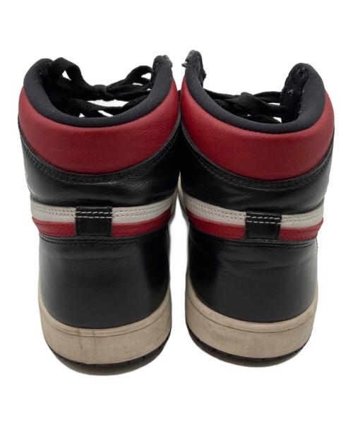 NIKE（ナイキ）NIKE (ナイキ) エアジョーダン1 レトロ ハイ OG ブラック サイズ:27の古着・服飾アイテム