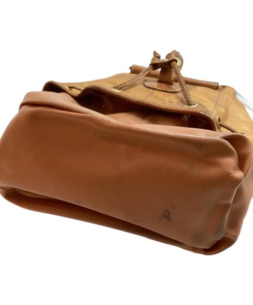 PRIMA CLASSE（プリマクラッセ）PRIMA CLASSE (プリマクラッセ) 地図柄ミニリュック ブラウンの古着・服飾アイテム