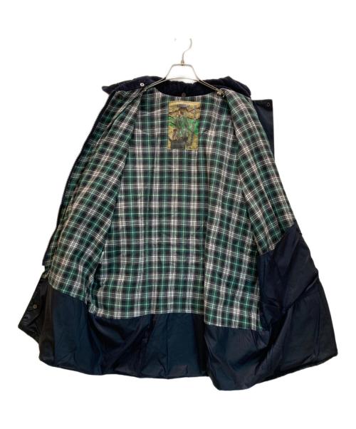 ST.MARKS（セントマークス）ST.MARKS (セントマークス) ヴィンテージオイルドステンカラーコート ネイビー サイズ:XXLの古着・服飾アイテム