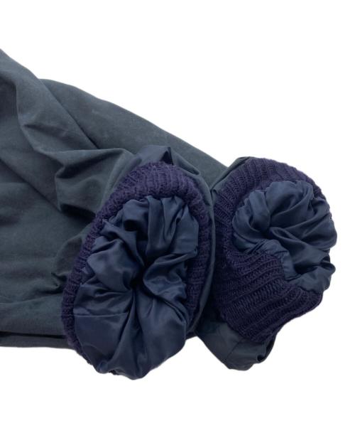 ST.MARKS（セントマークス）ST.MARKS (セントマークス) ヴィンテージオイルドステンカラーコート ネイビー サイズ:XXLの古着・服飾アイテム