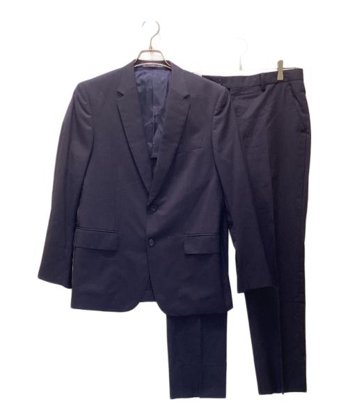 Paul Smith London（ポールスミスロンドン）Paul Smith London (ポールスミスロンドン) LORO PIANA (ロロピアーナ) ピンドット2Bセットアップスーツ ネイビー サイズ:M2の古着・服飾アイテム