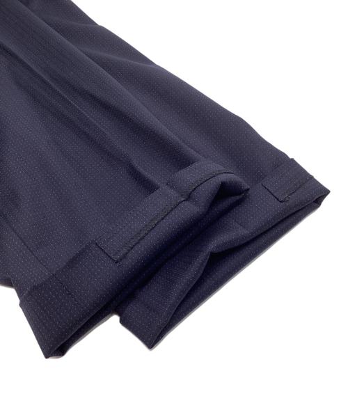 Paul Smith London（ポールスミスロンドン）Paul Smith London (ポールスミスロンドン) LORO PIANA (ロロピアーナ) ピンドット2Bセットアップスーツ ネイビー サイズ:M2の古着・服飾アイテム