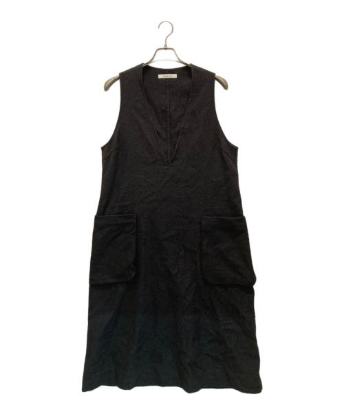 susuri（ススリ）susuri (ススリ) アイデリックドレス ブラック サイズ:1の古着・服飾アイテム