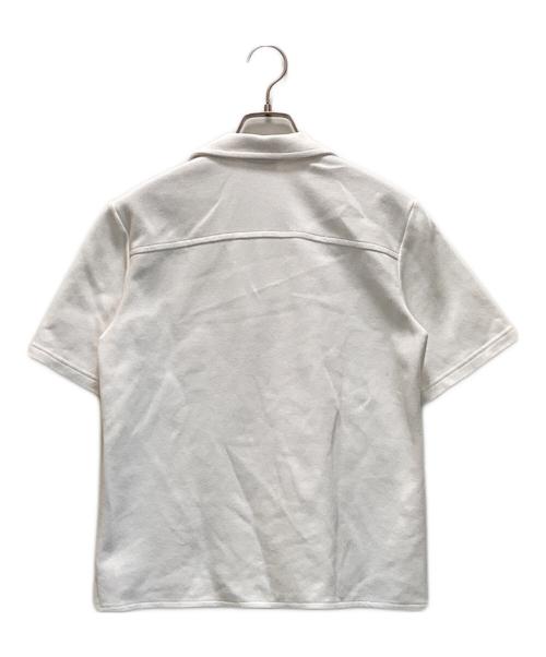 CELINE（セリーヌ）CELINE (セリーヌ) トリオンフ ポロシャツ ホワイト サイズ:Sの古着・服飾アイテム