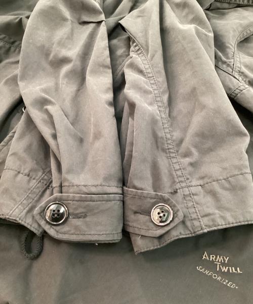ARMY TWILL（アーミーツイル）ARMY TWILL (アーミーツイル) JOURNAL STANDARD (ジャーナルスタンダード) フィッシュテールコート ブラック サイズ:Mの古着・服飾アイテム
