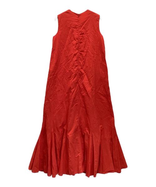 MARIHA（マリハ）MARIHA (マリハ) UNITED ARROWS (ユナイテッドアローズ) 夏の月影のドレス Vネックノースリーブワンピース レッド サイズ: FREEの古着・服飾アイテム