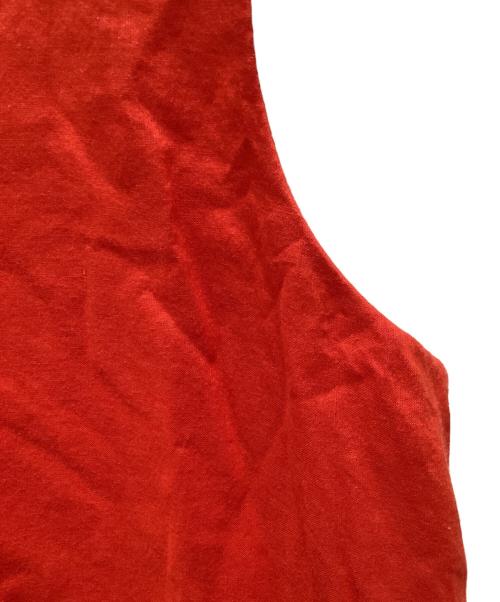 MARIHA（マリハ）MARIHA (マリハ) UNITED ARROWS (ユナイテッドアローズ) 夏の月影のドレス Vネックノースリーブワンピース レッド サイズ: FREEの古着・服飾アイテム