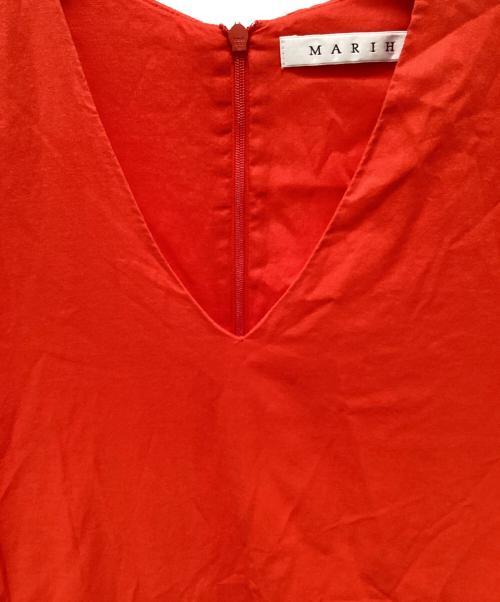 MARIHA（マリハ）MARIHA (マリハ) UNITED ARROWS (ユナイテッドアローズ) 夏の月影のドレス Vネックノースリーブワンピース レッド サイズ: FREEの古着・服飾アイテム