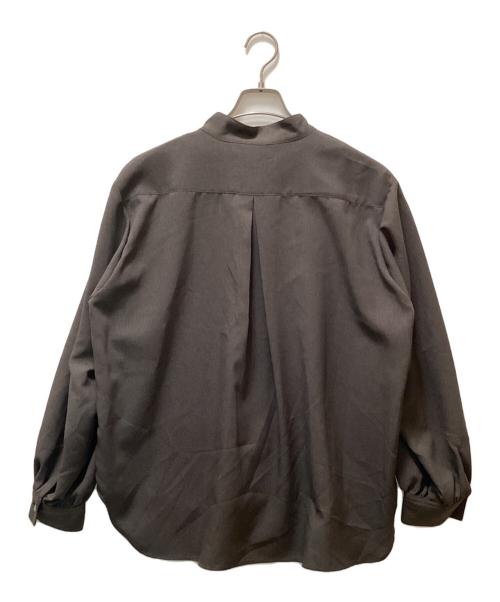 foufou（フーフー ザドレス）foufou (フーフー) ハイネックブラウス グレー サイズ:Freeの古着・服飾アイテム