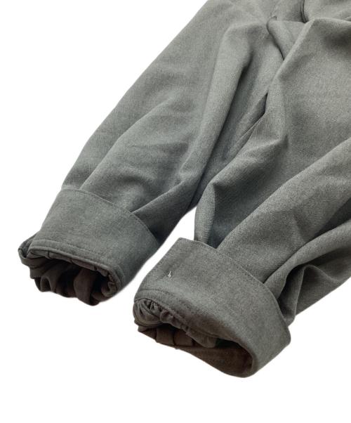 foufou（フーフー ザドレス）foufou (フーフー) ハイネックブラウス グレー サイズ:Freeの古着・服飾アイテム