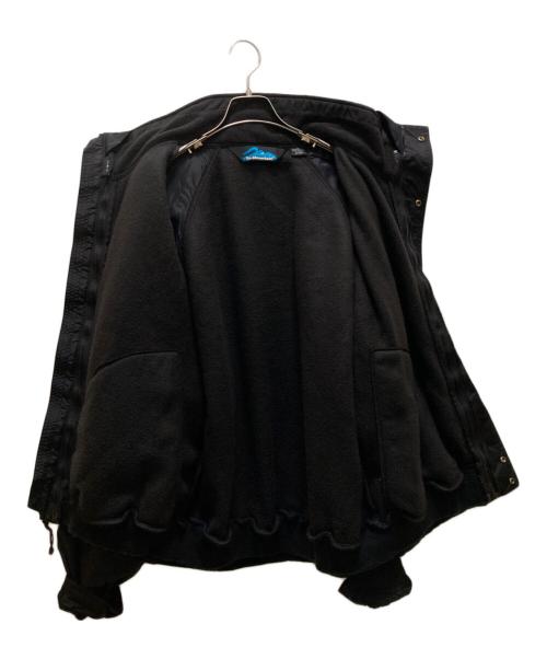 Tri Mountain（トライマウンテン）TRI MOUNTAIN (トライマウンテン) 3WAYフリースライナーナイロンブルゾン ブラック サイズ:Mの古着・服飾アイテム