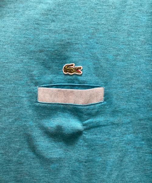 LACOSTE（ラコステ）LACOSTE (ラコステ) スキッパーポロシャツ ブルー サイズ:5 未使用品の古着・服飾アイテム