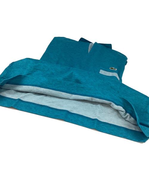 LACOSTE（ラコステ）LACOSTE (ラコステ) スキッパーポロシャツ ブルー サイズ:5 未使用品の古着・服飾アイテム