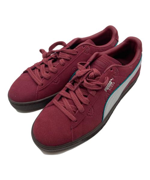 PUMA（プーマ）PUMA (プーマ) ONE PIECE (ワンピース) スウェード 2 レッド サイズ:27の古着・服飾アイテム