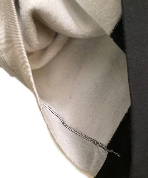 SUPREME（シュプリーム）Supreme (シュプリーム) スプリットクルーネックスウェットシャツ ブラック×グレー サイズ:Lの古着・服飾アイテム