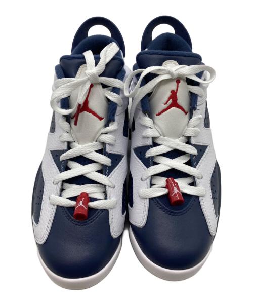 NIKE（ナイキ）NIKE (ナイキ) エアジョーダン6 レトロ ロー ゴルフ ネイビー×ホワイト サイズ:25.5の古着・服飾アイテム