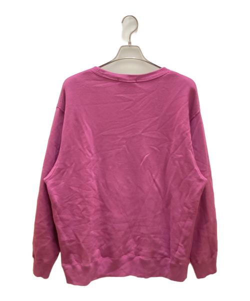 GOD SELECTION XXX（ゴッドセレクショントリプルエックス）GOD SELECTION XXX (ゴッドセレクショントリプルエックス) CREW NECK SWEAT パープル サイズ:XLの古着・服飾アイテム
