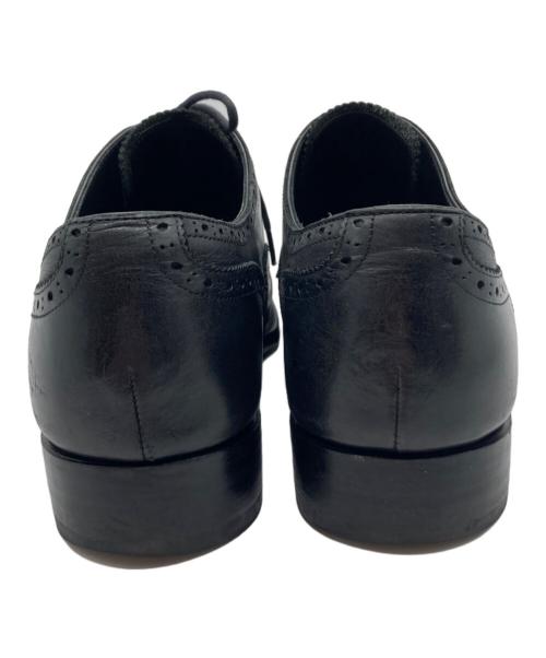 SHETLAND FOX（シェットランドフォックス）SHETLAND FOX (シェットランドフォックス) ストレートチップシューズ ブラック サイズ:SIZE 8 1/2の古着・服飾アイテム