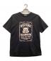 Hysteric Glamour（ヒステリックグラマー）の古着「BEAR LABEL Tシャツ」｜ブラック