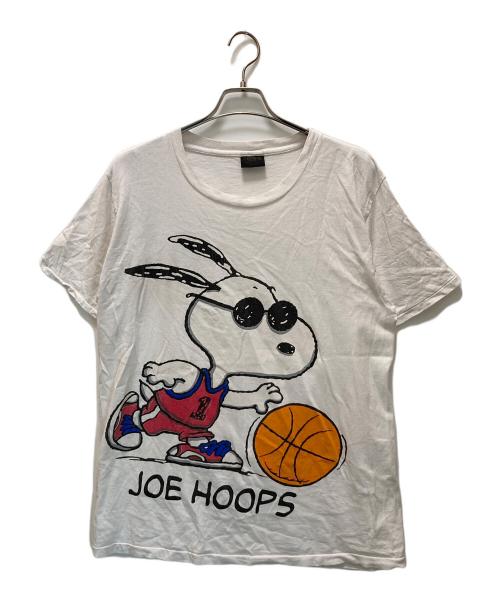 CHANGES（チェンジズ）CHANGES (チェンジズ) ヴィンテージ JOE HOOPS 両面プリントTシャツ ホワイト サイズ:Lの古着・服飾アイテム
