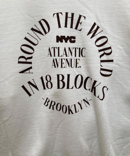 GOOD ROCK SPEED（グッドロックスピード）GOOD ROCK SPEED (グッドロックスピード) Plage (プラージュ) 別注NYCスウェット ホワイト サイズ:Fの古着・服飾アイテム