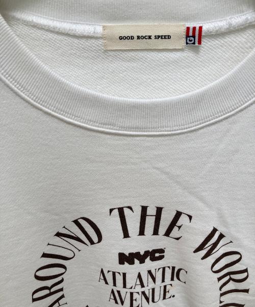 GOOD ROCK SPEED（グッドロックスピード）GOOD ROCK SPEED (グッドロックスピード) Plage (プラージュ) 別注NYCスウェット ホワイト サイズ:Fの古着・服飾アイテム
