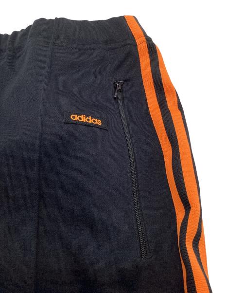 adidas（アディダス）adidas (アディダス) ヴィンテージトラックパンツ ブラック イエロー サイズ:2号の古着・服飾アイテム