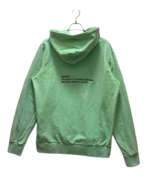 DIESEL（ディーゼル）DIESEL (ディーゼル) S-GIRK-HOOD-FLUO グリーン サイズ:XLの古着・服飾アイテム