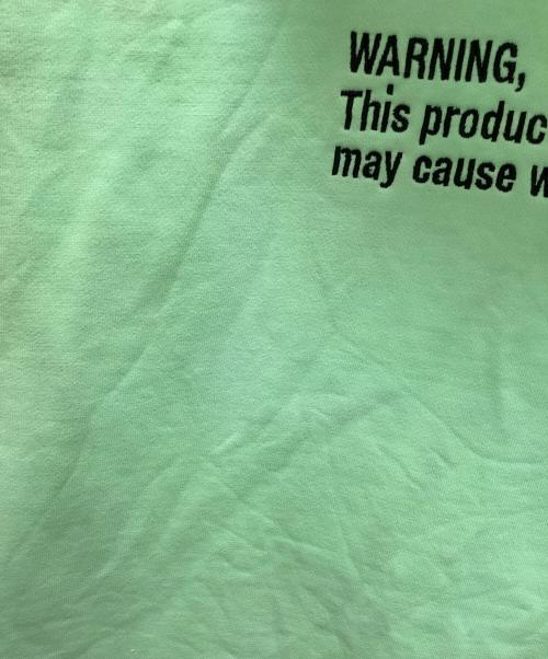 DIESEL（ディーゼル）DIESEL (ディーゼル) S-GIRK-HOOD-FLUO グリーン サイズ:XLの古着・服飾アイテム